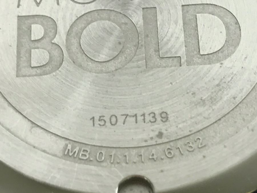 MOVADO Bold Watch Like New In Case MB.01.1.14.6132 [Photo 13]