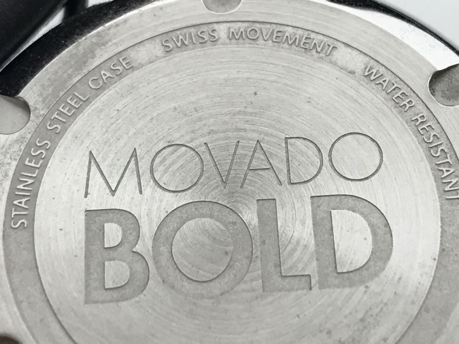 MOVADO Bold Watch Like New In Case MB.01.1.14.6132 [Photo 11]