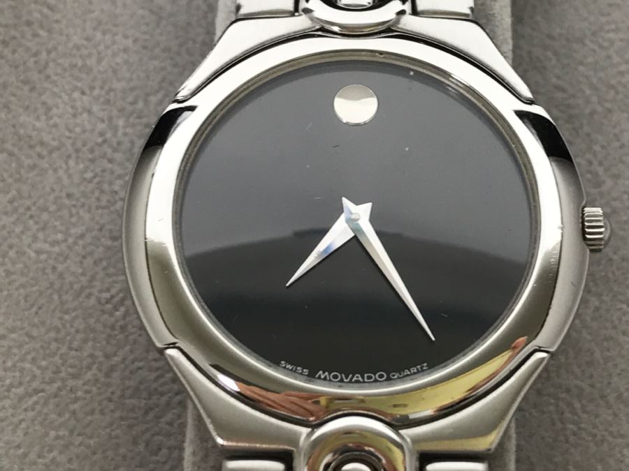 MOVADO The Museum Watch Like New In Case 84-E2-867 [Photo 7]