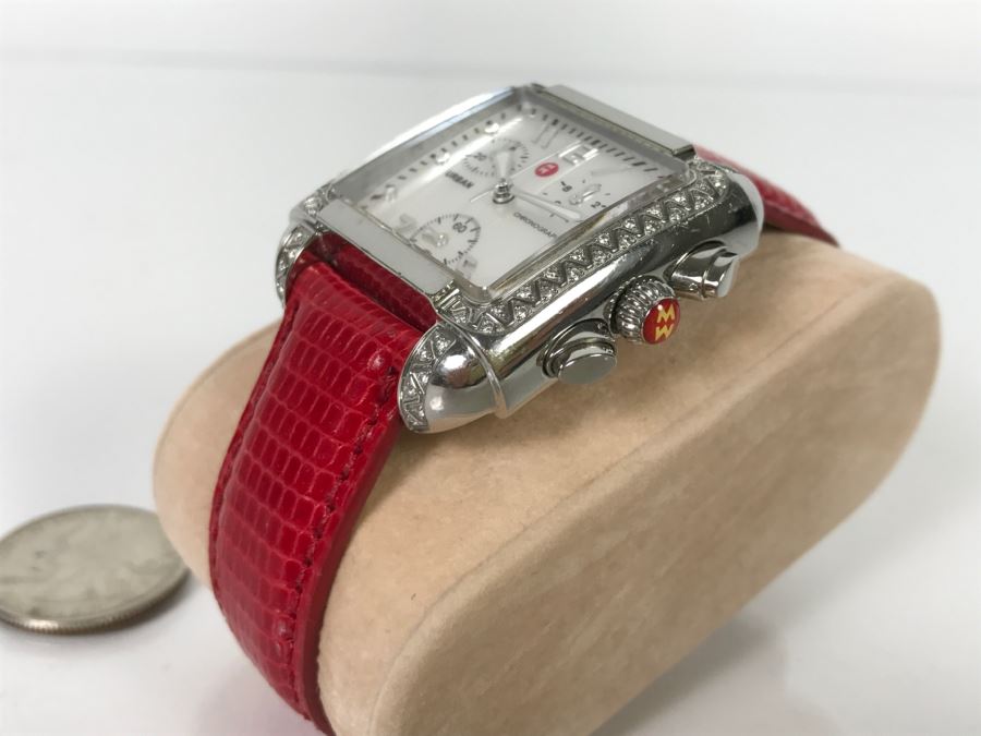 MICHELE Luxury Sapphire Crystal URBAN Chronograph Ladies Watch MW02H01 [Photo 6]