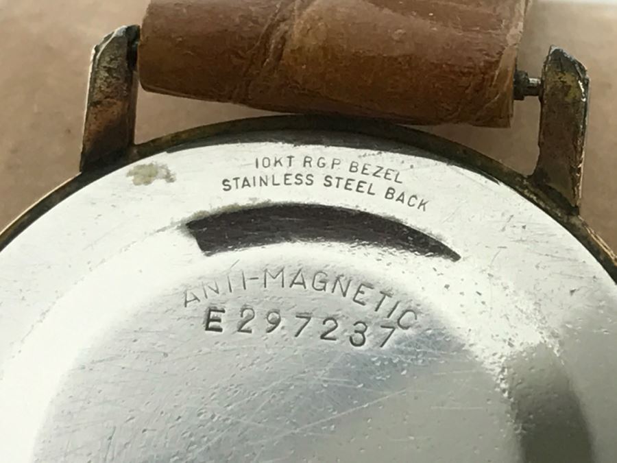 Vintage Ladies BULOVA Watch 10KT RGP Bezel [Photo 8]