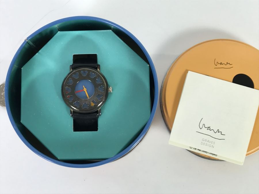 Limited Edition Michael Graves Design Mickey Mouse Watch New In Container Limited To 5,000