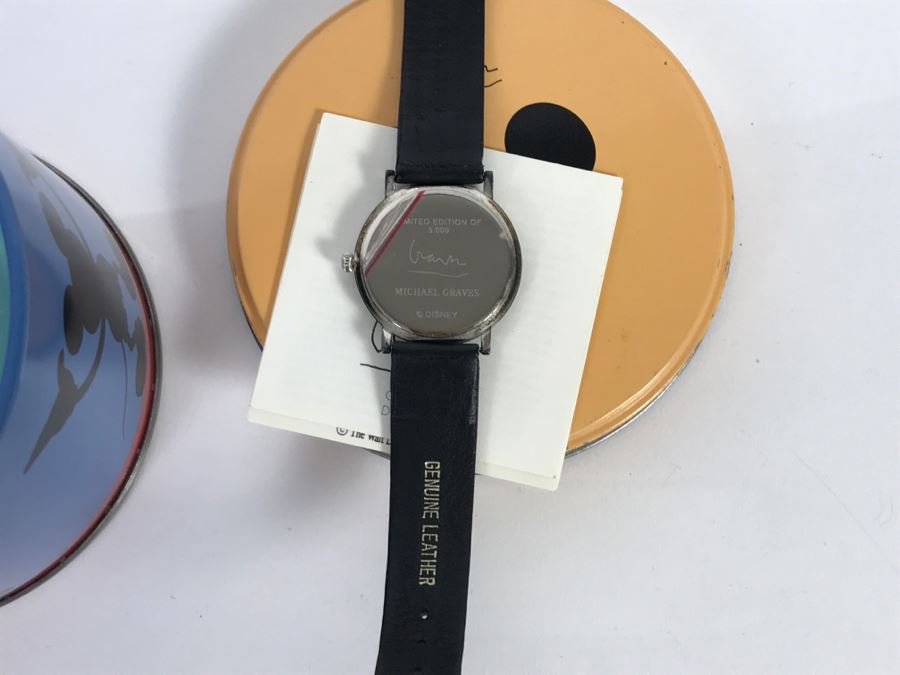 Limited Edition Michael Graves Design Mickey Mouse Watch New In Container Limited To 5,000 [Photo 11]