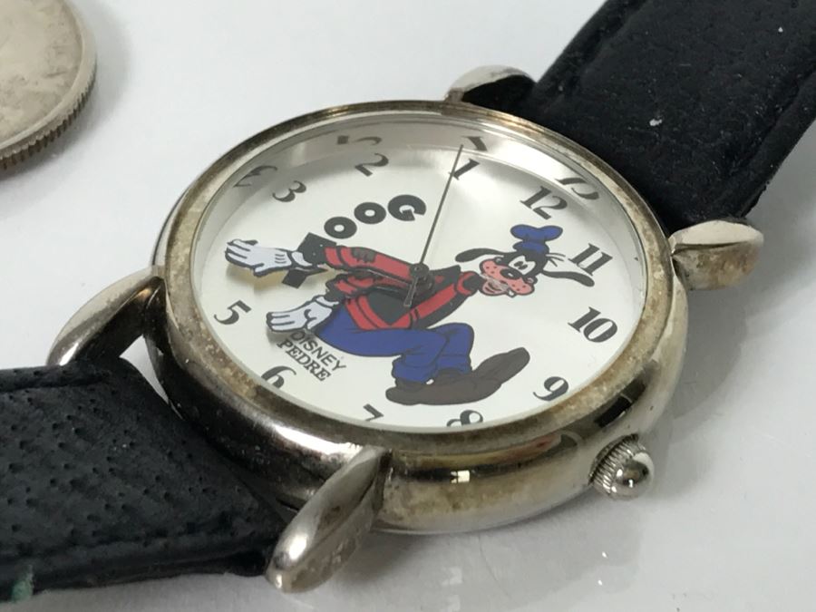 Collection Of Character Watches: Bugs Bunny, Goofy Disney PEDRE, The Flintstones FOSSIL [Photo 16]