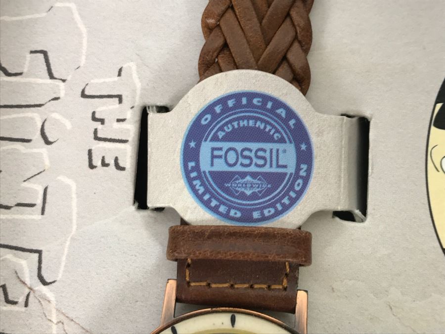 Collection Of Character Watches: Bugs Bunny, Goofy Disney PEDRE, The Flintstones FOSSIL [Photo 5]