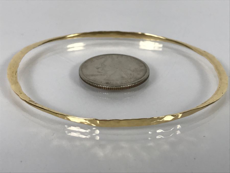 14K Yellow Gold Ladies Bracelet 3.8g [Photo 4]