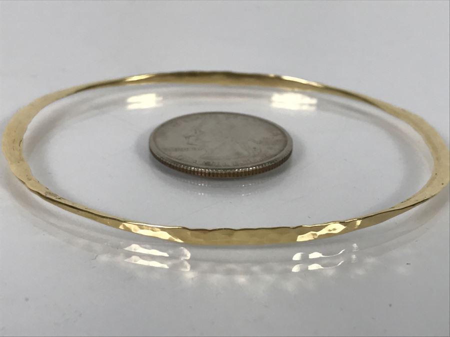 14K Yellow Gold Ladies Bracelet 3.8g