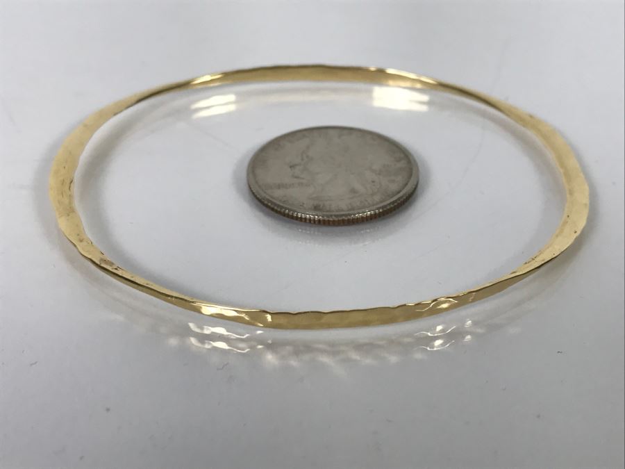 14K Yellow Gold Ladies Bracelet 3.8g [Photo 3]