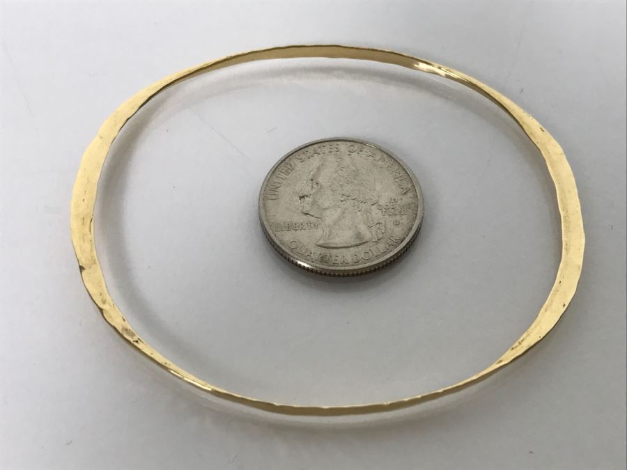 14K Yellow Gold Ladies Bracelet 3.8g [Photo 2]