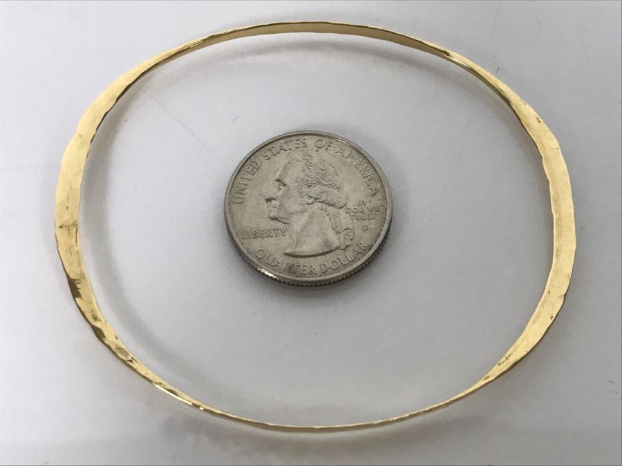 14K Yellow Gold Ladies Bracelet 3.8g [Photo 5]