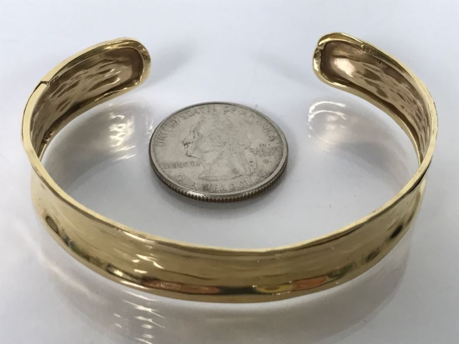 14K Yellow Gold Ladies Bracelet 12g [Photo 4]