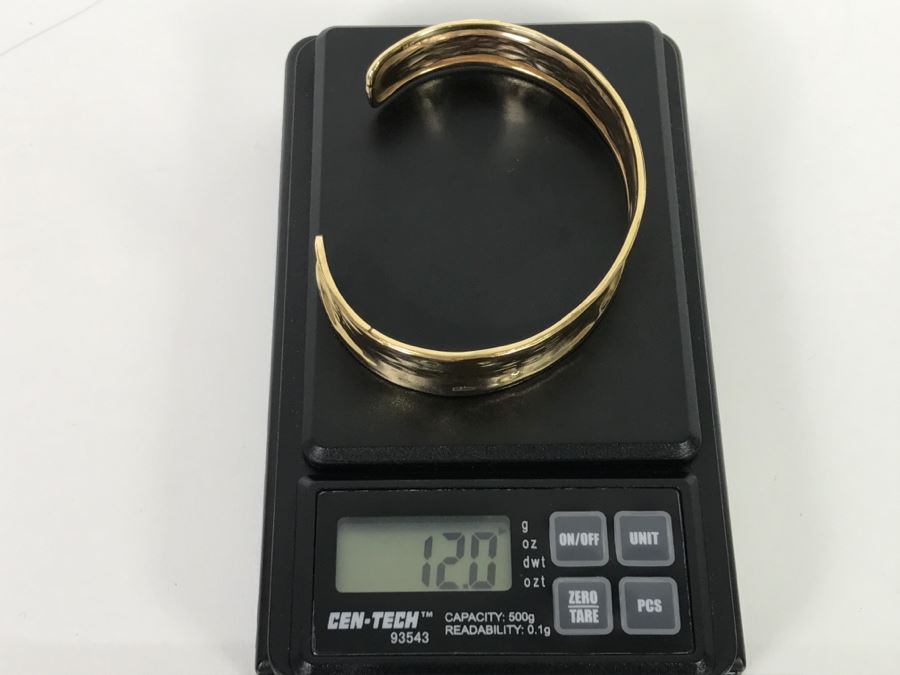 14K Yellow Gold Ladies Bracelet 12g [Photo 7]