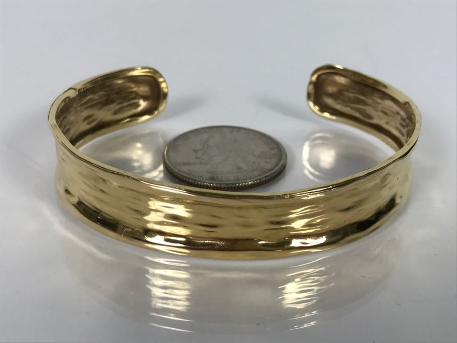 14K Yellow Gold Ladies Bracelet 12g [Photo 2]