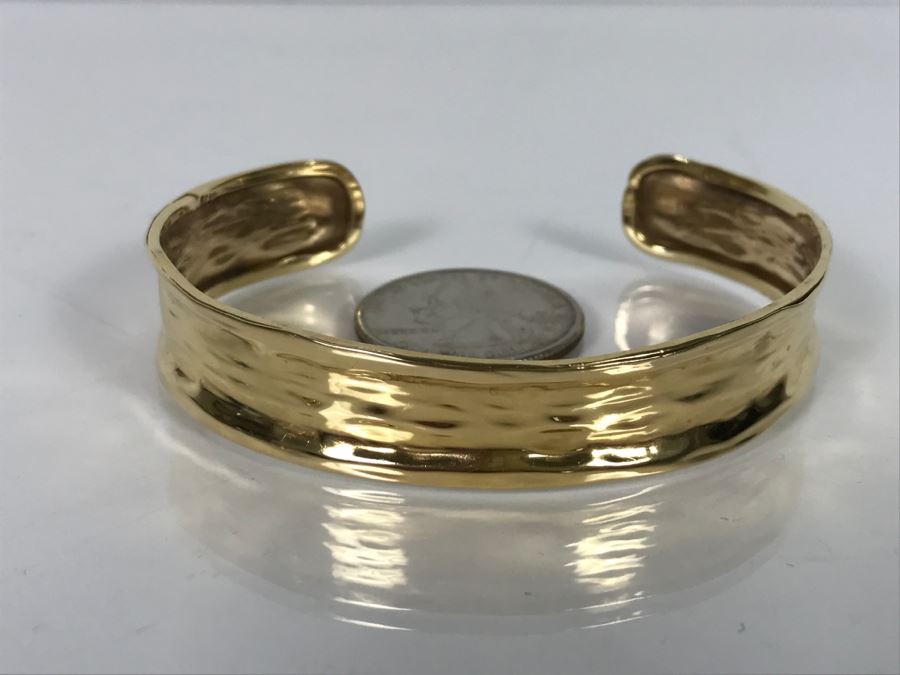 14K Yellow Gold Ladies Bracelet 12g [Photo 3]