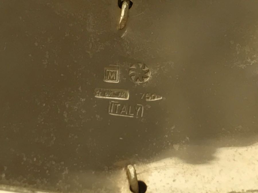 18K Yellow Gold ANFORA Italy Ladies Bracelet 20.2g [Photo 11]