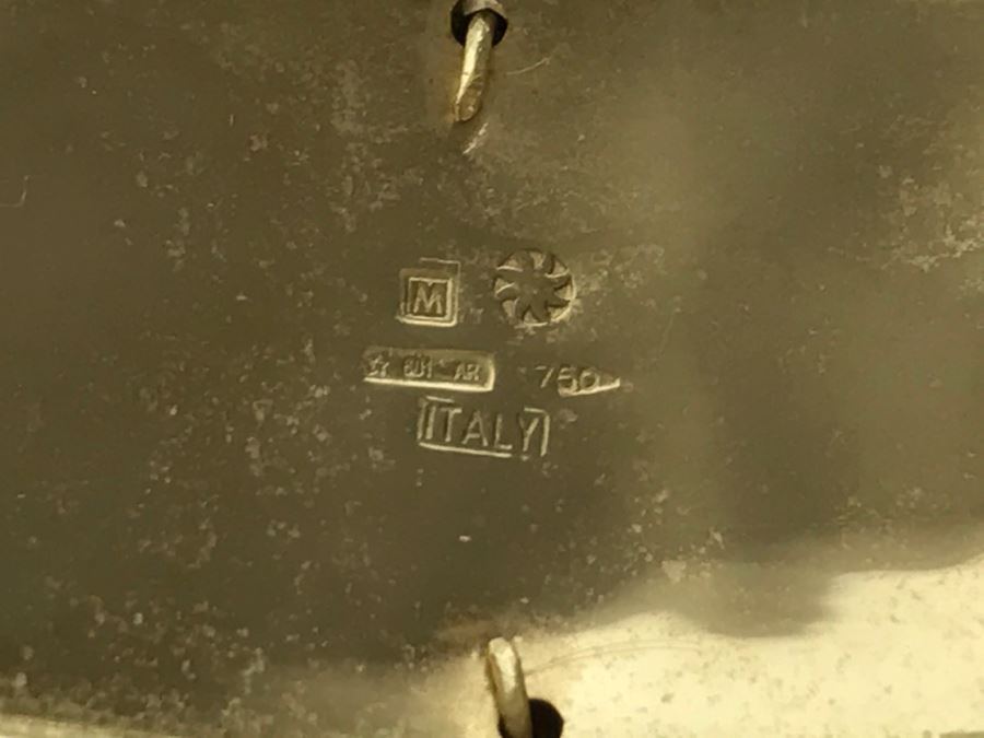 18K Yellow Gold ANFORA Italy Ladies Bracelet 20.2g [Photo 10]