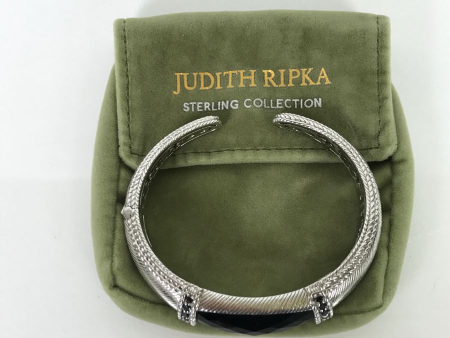 Judith Ripka Sterling Silver Bracelet 71.2g [Photo 14]