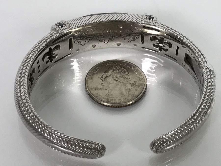 Judith Ripka Sterling Silver Bracelet 71.2g [Photo 10]