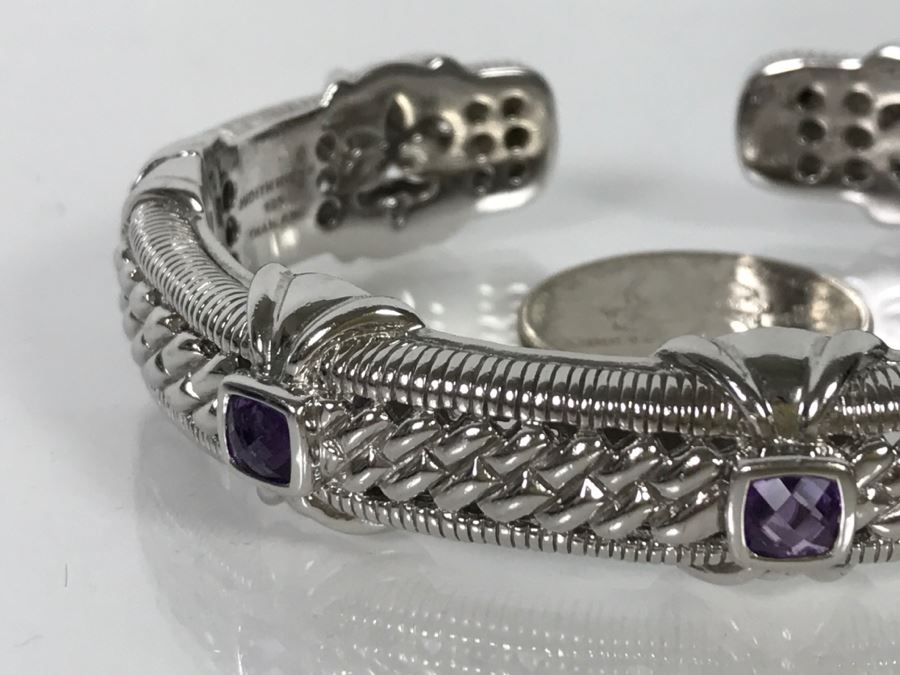 Judith Ripka Sterling Silver Bracelet 49.8g