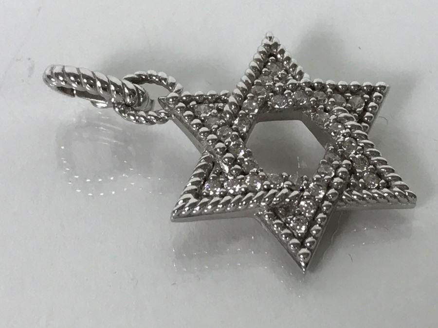 Judith Ripka Sterling Silver Pendants 8.2g [Photo 6]