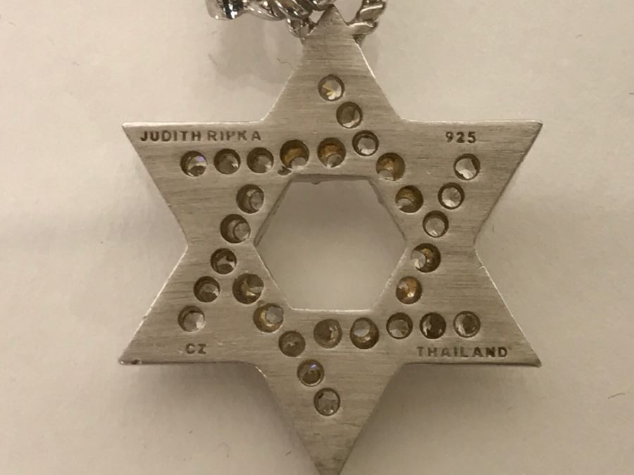 Judith Ripka Sterling Silver Pendants 8.2g [Photo 9]