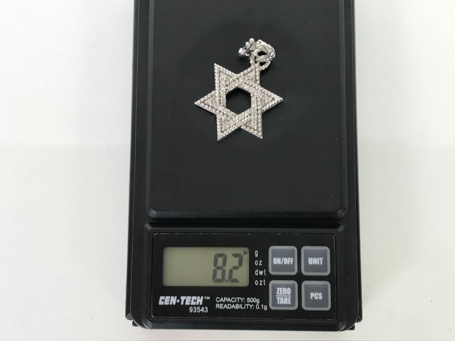 Judith Ripka Sterling Silver Pendants 8.2g [Photo 10]