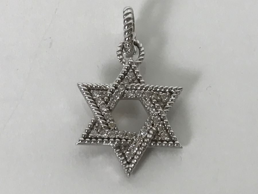 Judith Ripka Sterling Silver Pendants 8.2g [Photo 5]