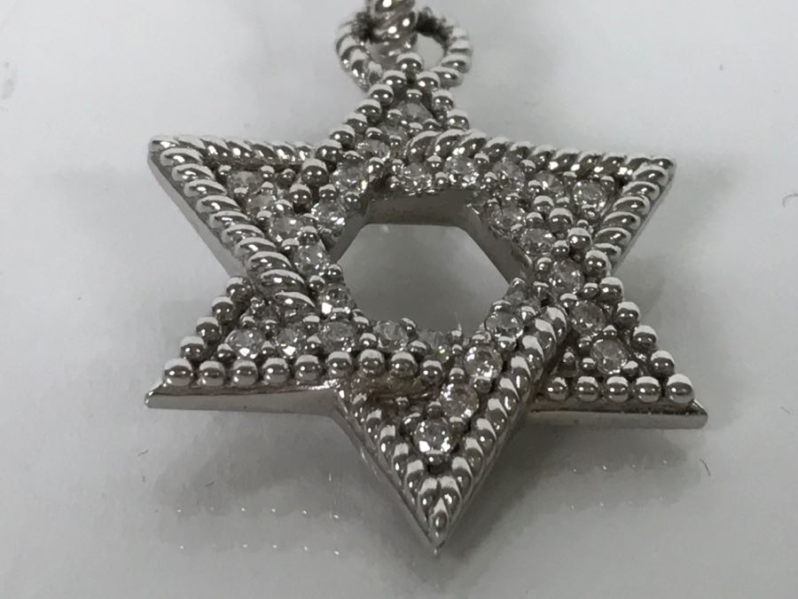 Judith Ripka Sterling Silver Pendants 8.2g [Photo 4]