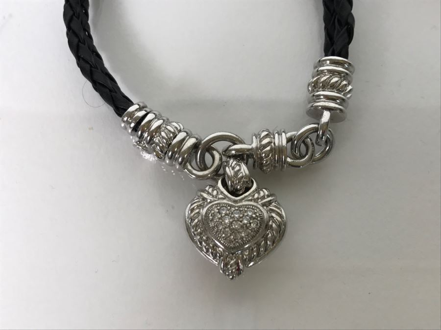 Set Of (3) Judith Ripka Sterling Silver Bracelets 75.4g TW [Photo 3]