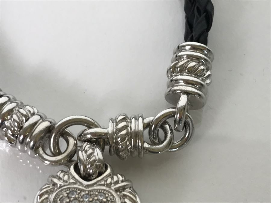 Set Of (3) Judith Ripka Sterling Silver Bracelets 75.4g TW [Photo 6]