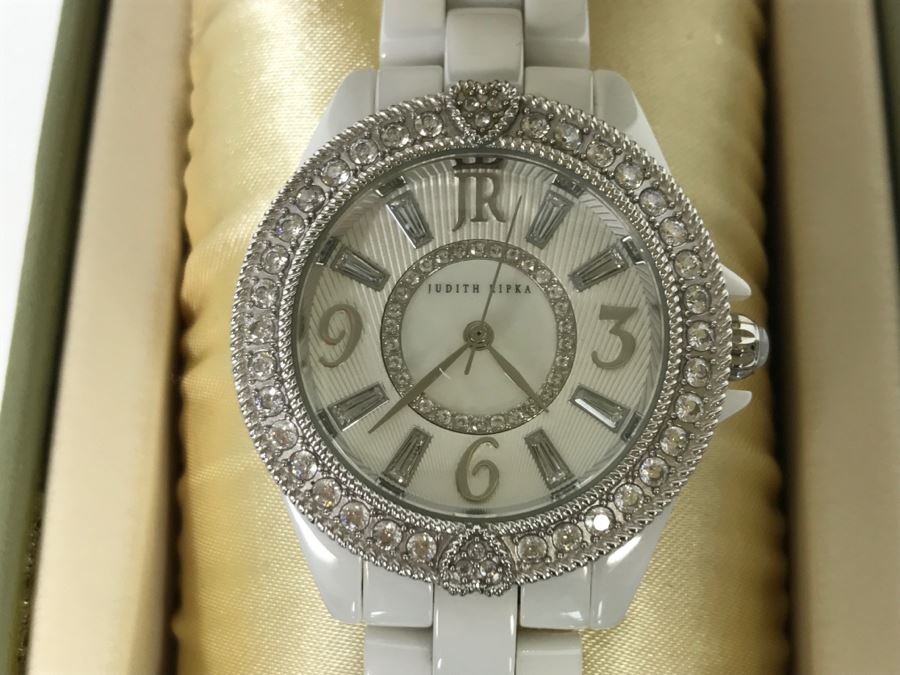 Judith Ripka Ladies Watch With Case [Photo 6]