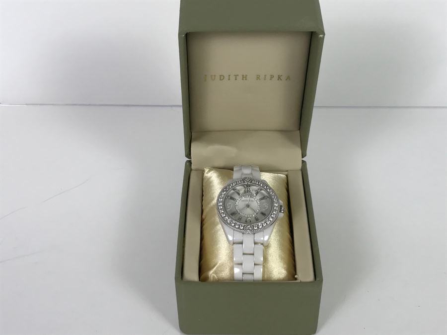 Judith Ripka Ladies Watch With Case [Photo 2]