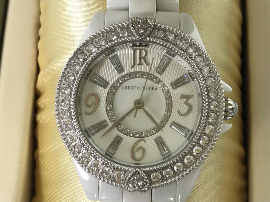 Judith Ripka Ladies Watch With Case [Photo 7]