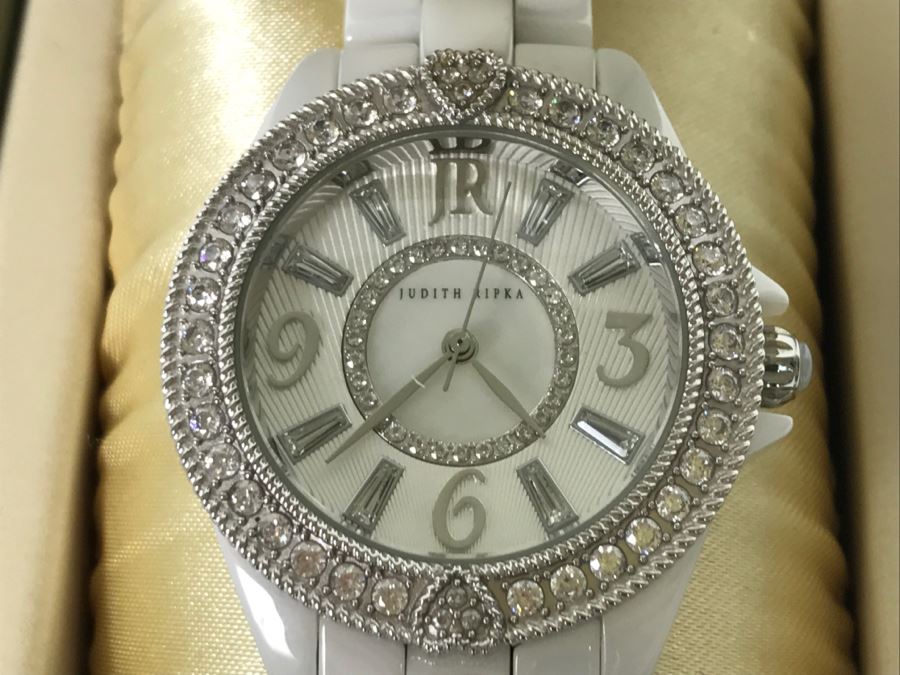 Judith Ripka Ladies Watch With Case [Photo 8]