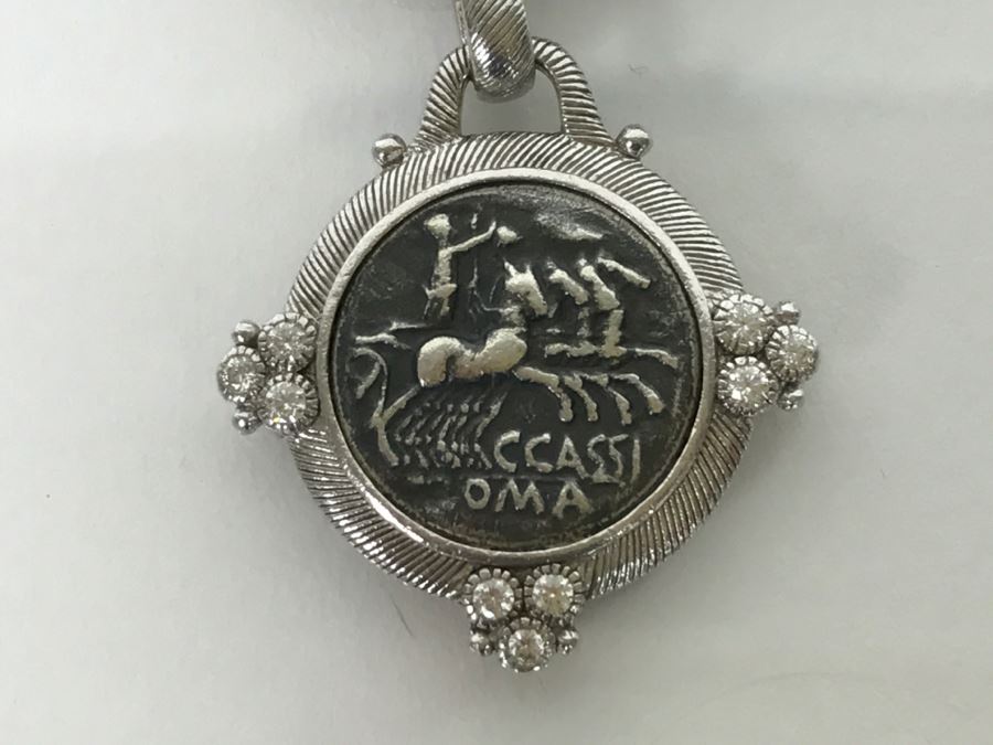 Pair Of Sterling Silver Bracelets 60.7g TW [Photo 4]