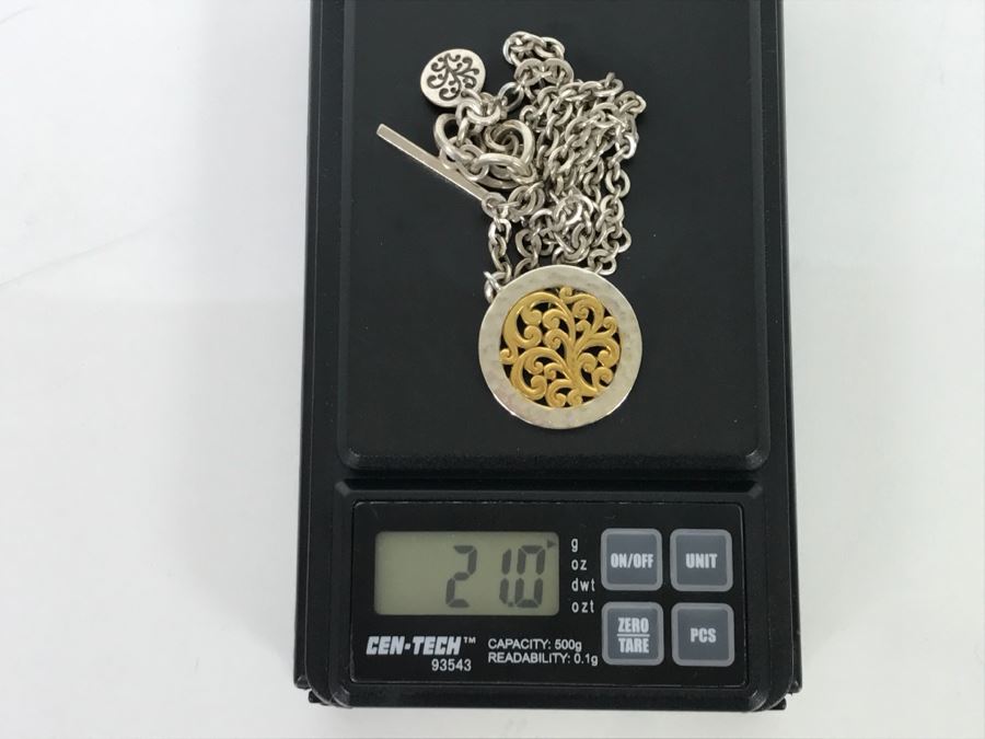 LOIS HILL Sterling Silver Necklace With Pendant 21g [Photo 8]