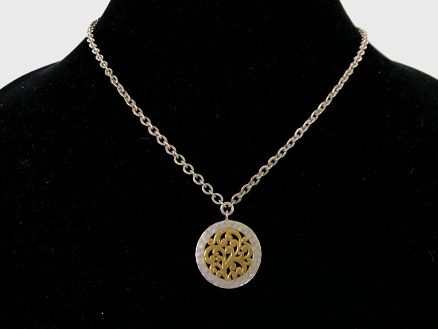 LOIS HILL Sterling Silver Necklace With Pendant 21g [Photo 3]