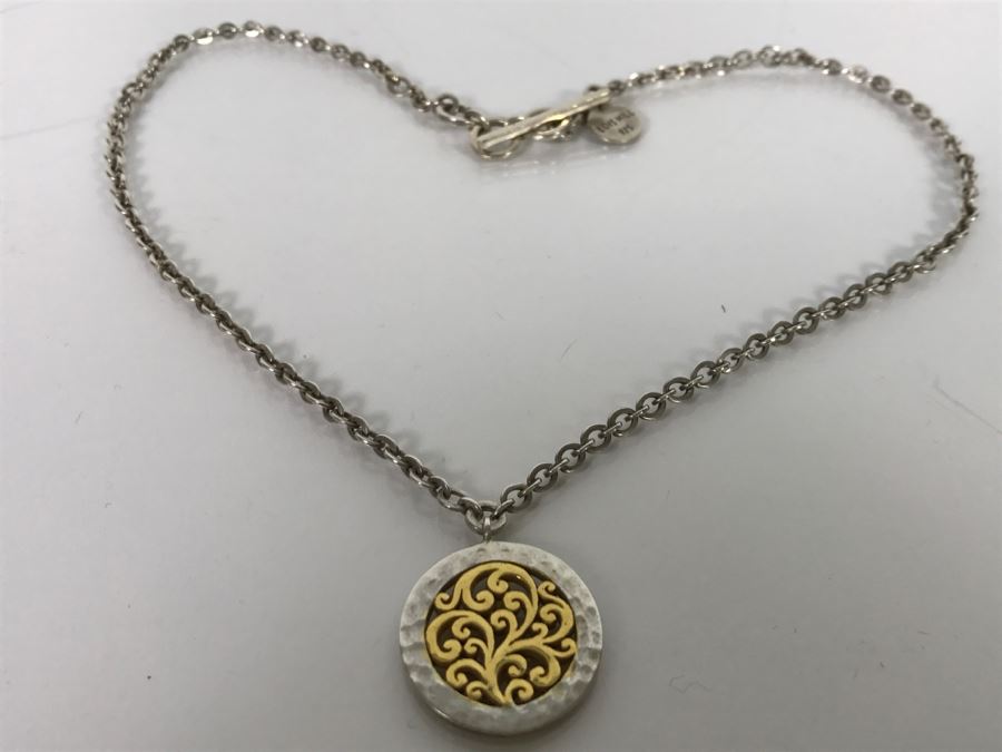 LOIS HILL Sterling Silver Necklace With Pendant 21g [Photo 4]