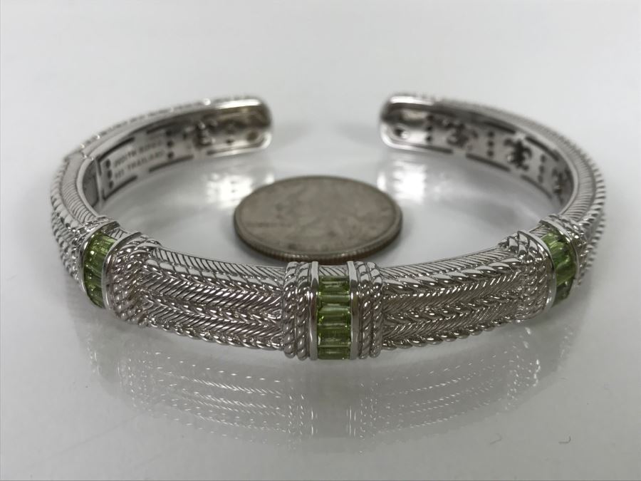 Judith Ripka Sterling Silver Bracelet 46g [Photo 2]