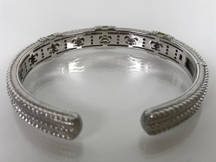 Judith Ripka Sterling Silver Bracelet 46g [Photo 8]