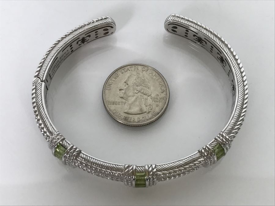 Judith Ripka Sterling Silver Bracelet 46g [Photo 6]
