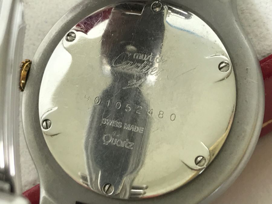 Ladies Cartier Must De Montres 21 Watch With Case Estimate $1,600 [Photo 7]