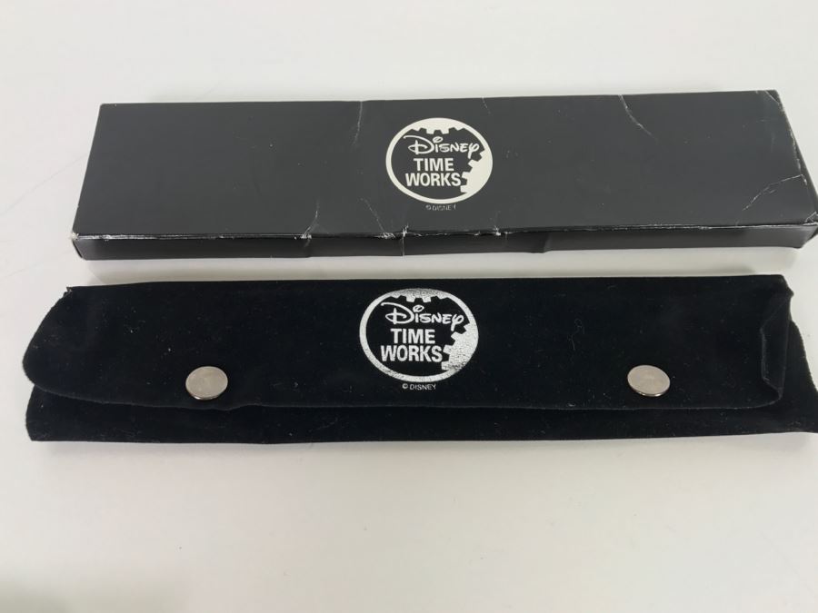 Disney Time Works Mickey Mouse Watch In Box Retails $70 [Photo 8]