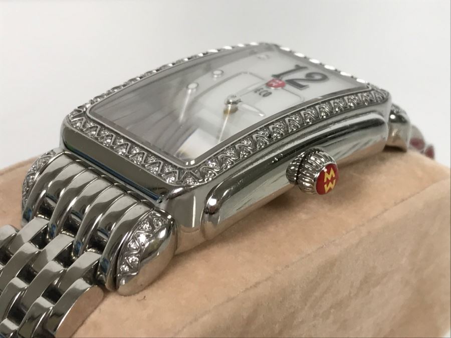 MICHELE Luxury Sapphire Crystal DECO Ladies Watch MW06E01 [Photo 5]