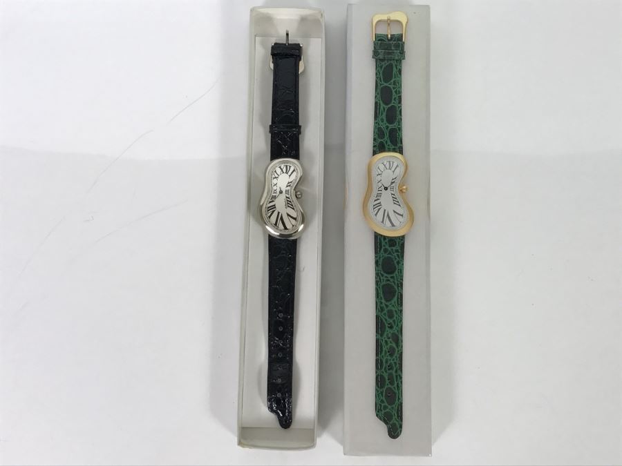 Softwatch By EXAEQUO 92006 Salvador Dali Melting Time Watch With Box [Photo 1]