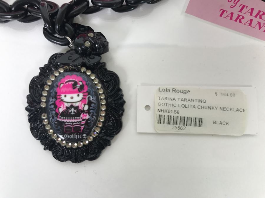 Tarina Tarantino Gothic Lolita Chunky Necklace Retails $164 [Photo 5]