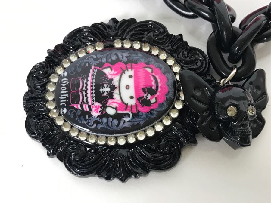 Tarina Tarantino Gothic Lolita Chunky Necklace Retails $164 [Photo 7]