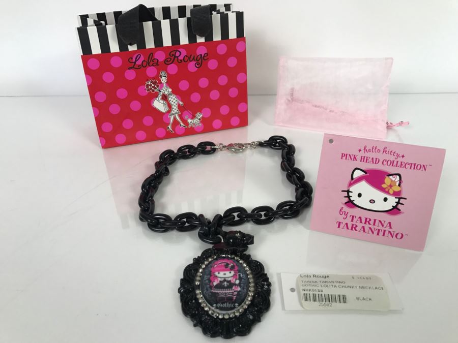 Tarina Tarantino Gothic Lolita Chunky Necklace Retails $164 [Photo 1]