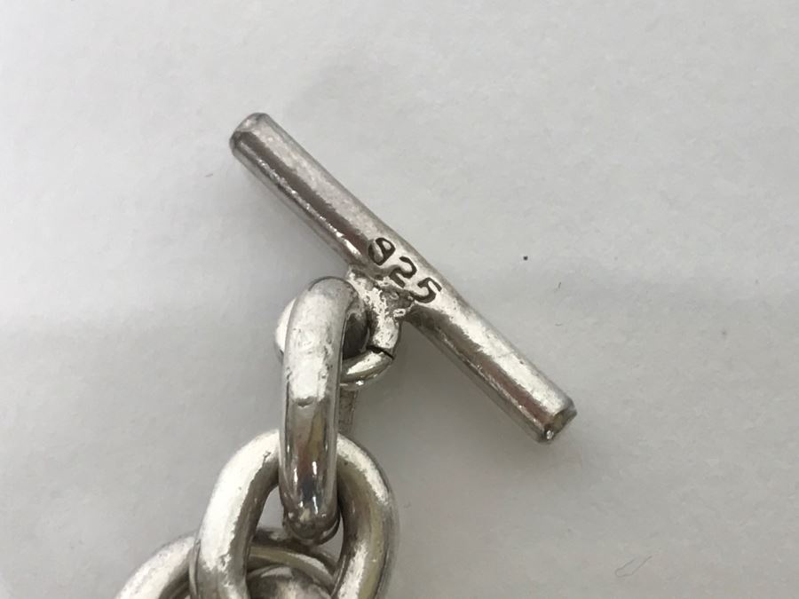 Pair Of Sterling Silver Bracelets 50.4g [Photo 3]