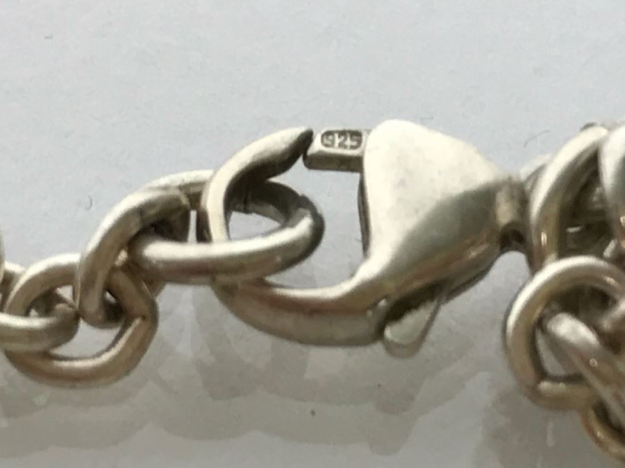 Set Of (5) Sterling Silver Necklaces And (4) Sterling Silver Pendants 130.6g TW [Photo 16]